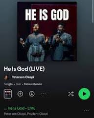 Peter Okopi – He Is God Ft. Prudent Okopi